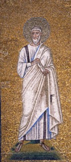 Basilique Sant'Apollinare Nuovo à Ravenne : figure de prophète
