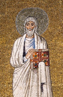 Basilique Sant'Apollinare Nuovo à Ravenne : figure de prophète