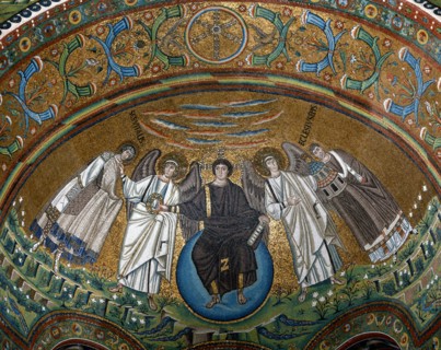 Basilique San Vitale à Ravenne : décor de l'abside