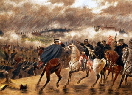 Pontremoli, Victor-Emmanuel II à la bataille de San Martino