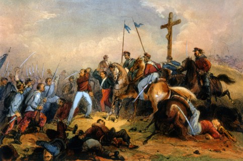 Expédition des Mille. La bataille de Milazzo en 1860