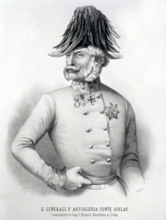 Portrait du Général d'Artillerie Comte Giulay