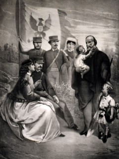 La famille de Giuseppe Garibaldi