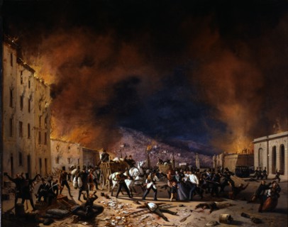 Les dix journées de Brescia. Combat du 31 Mars 1849. La défense de la Porta Torrenuova
