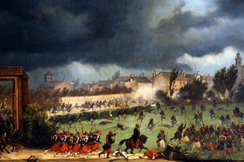 Les Zouaves à Solférino