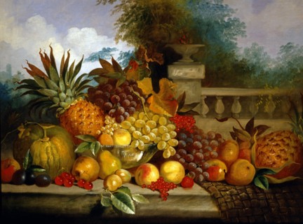 Stuart, Nature morte dans un jardin