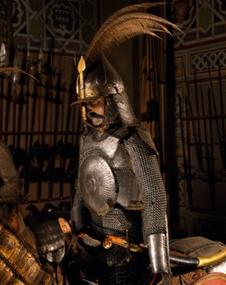 Ottoman or Mamluk knight's armour (detail)
