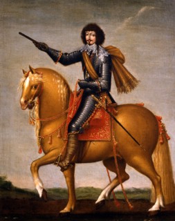 Portrait de cavalier en armure