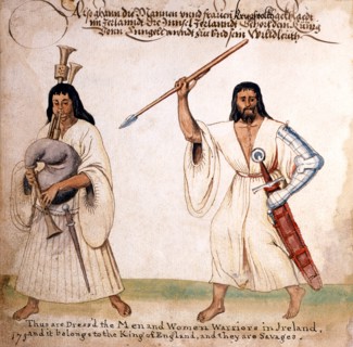 Guerriers sauvages d'Irlande