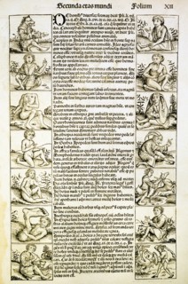 "Liber Chronicarum": monstrous creatures