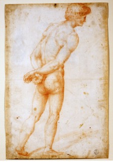 Clemente Bandinelli, Etude de nu masculin, vu de dos