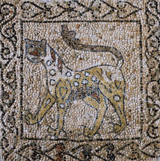 Mosaïque : la panthère tachetée