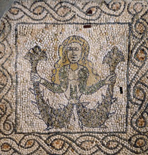 Mosaïque : sirène