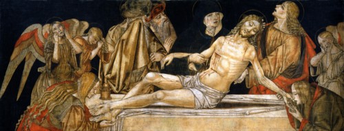 Bernardino di Mariotto, La Déposition du Christ