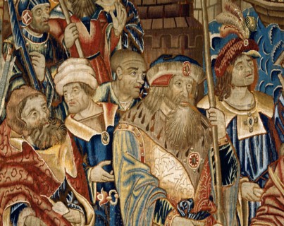 Vasco da Gama's expedition to Calicut (detail)