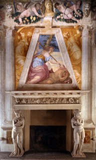 Rubini, Grande cheminée avec cariatides