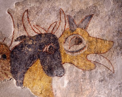 Fresque, Le troupeau de boeufs (détail)