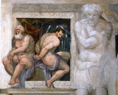 Fasolo, Atlas figure and two prisoners