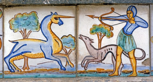 Majolica, Unicorn Hunt