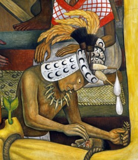 Rivera, The people's plea for better health (detail)