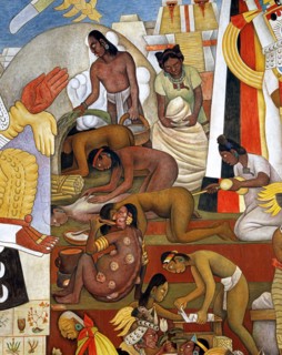 Rivera, The people's plea for better health (detail)