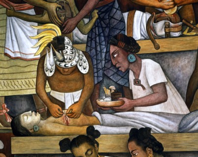 Rivera, The people's plea for better health (detail)