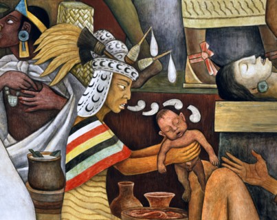 Rivera, The people's plea for better health (detail)