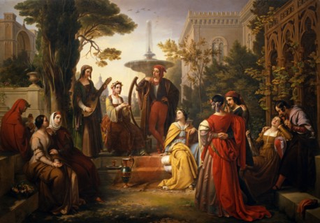 Podesti, The narrators of the Decameron