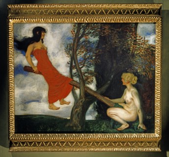 Franz von Stuck, La Balançoire