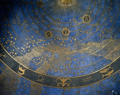 Plafond du Salon de musique de la Villa Stuck à Munich