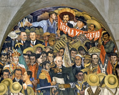 Rivera, History of Mexico "Tierra y Libertad"