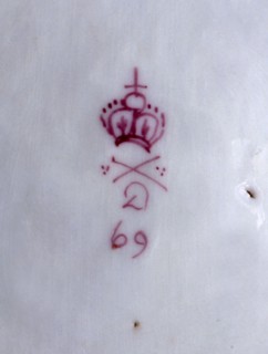 Signature sur porcelaine