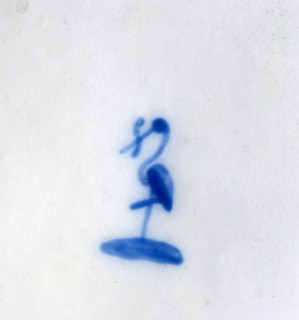 Signature sur porcelaine