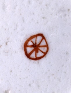 Signature sur porcelaine