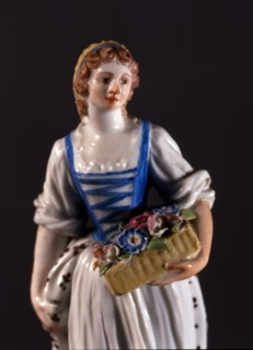 Porcelain statuette