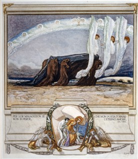 La Divine Comédie, illustrée par Franz von Bayros