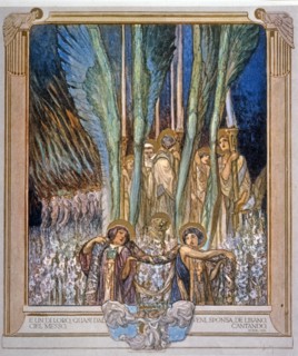 The Divine Comedy, illustrated by Franz von Bayros