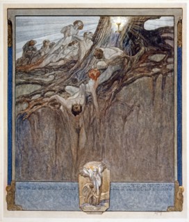 La Divine Comédie, illustrée par Franz von Bayros