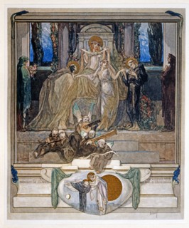 La Divine Comédie, illustrée par Franz von Bayros