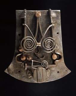 Steel lock, locking mechanism.