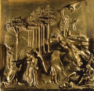 Ghiberti, Histoire d'Abraham