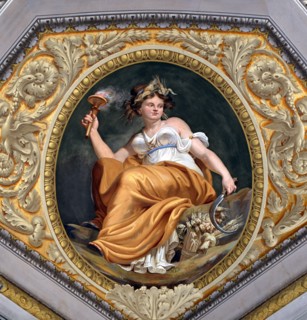 Collignon, Fresque du plafond de la Salle de Prométhée