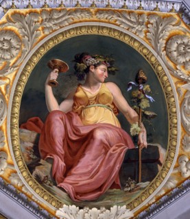 Collignon, Fresque du plafond de la Salle de Prométhée