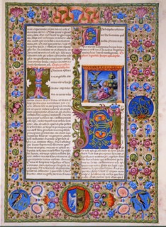Crivelli, End of the Book of Moses, beginning of the Book of Joshua.