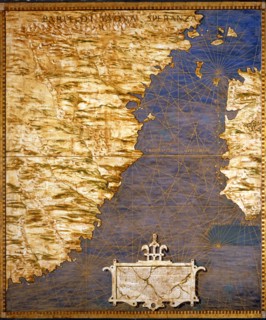 Ignazio, Bonsignori, Map of the Tropic of Capricorn and Cape of Good Hope