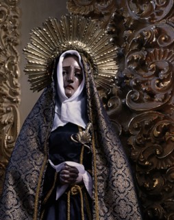 Intérieur de l'église de Santa Maria Tonantzintla à San Andres Cholula (Mexique)