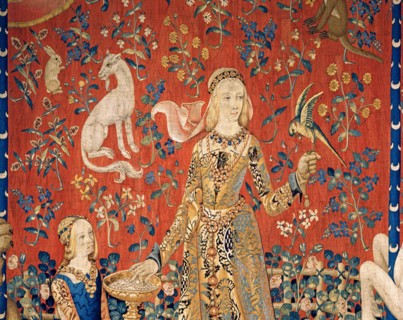 Tapestry of the Lady with the Unicorn: "The Taste"