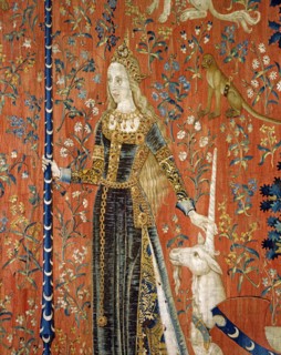 Lady with Unicorn Tapestry: "The Touch"