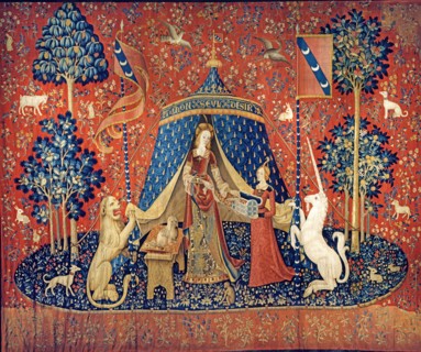 Tapestry of the Lady with the Unicorn: "My only wish"