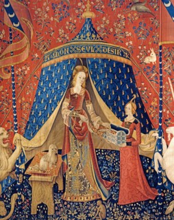 Tapestry of the Lady with the Unicorn: "My only wish"